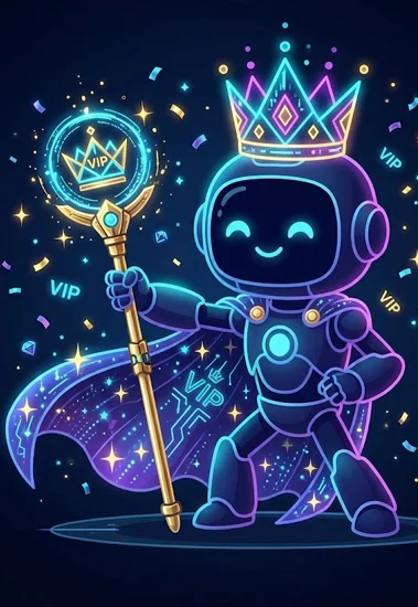 Робот GoFetch в короне